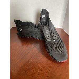 Just SOSO Mens USA 12.5 Black Running Shoes, EUR 47 Art# K1799